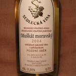 Sedlec - Muszkat morawski